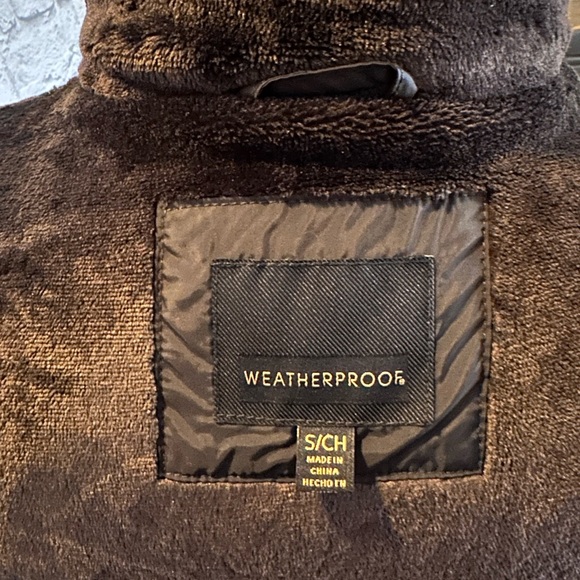 WEATHERPROOF quilted puffer vest w/plush lining sz S - Picture 5 of 5